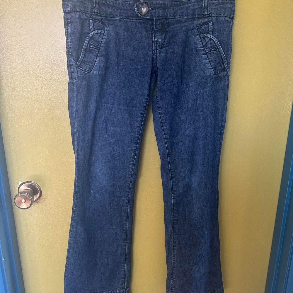 Rewind Women's Blue and Navy Jeans